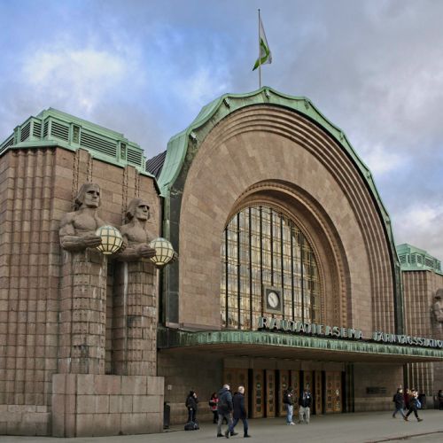 Hauptbahnhof im Jugendstil / Helsinki
