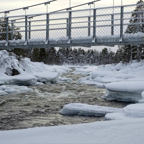 Stromschnellen Juutuanjoki